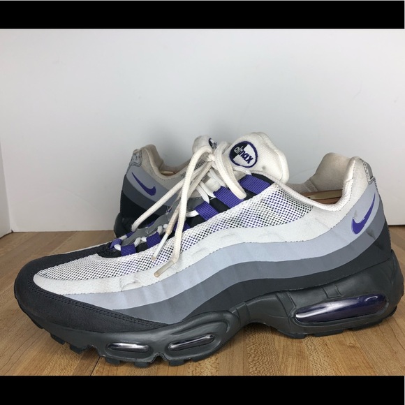 air max 95 purple and white